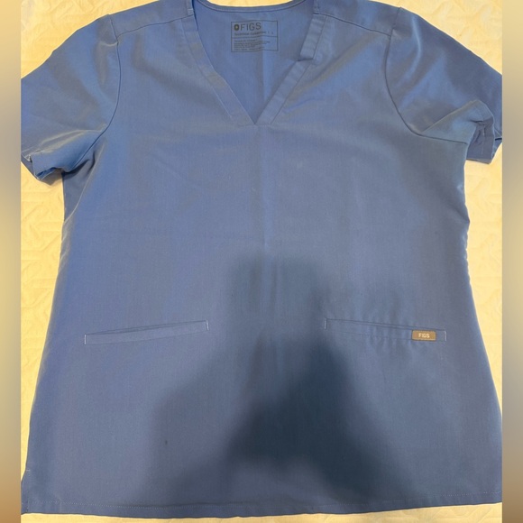 Figs Technical Collection Ceil Blue Large Scrubs - Picture 1 of 5